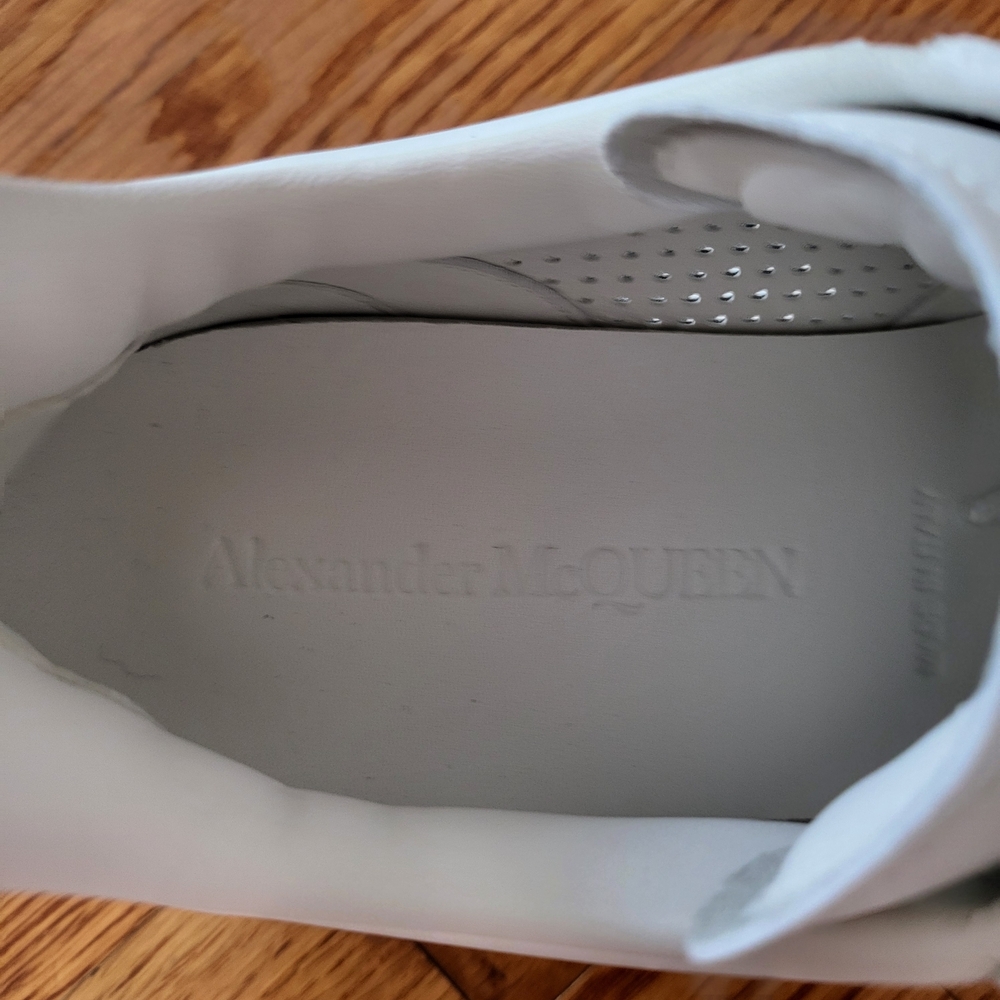 Alexander McQueen White Athletic Shoes - Picture 8 of 11